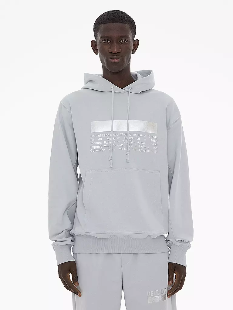 Helmut lang hotsell grey hoodie